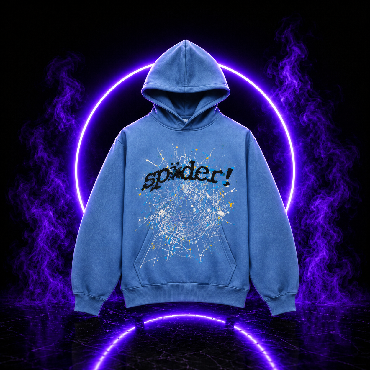 Baby Blue World Wide Web Hoodie
